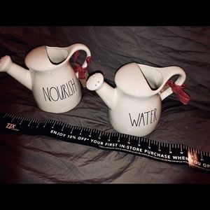 Water and Nourish watering cans from Rae Dunn